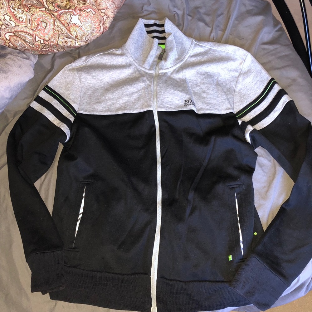 Hugo boss green label zip up